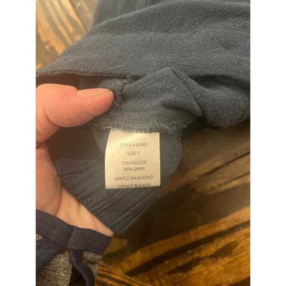 Grade & Gather Linen Blend Jogger Pant Women Small Lightweight Summer Beach Trip - Picture 10 of 12